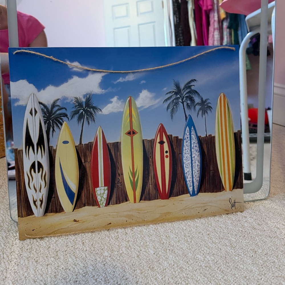 Scott Westmoreland Beach Sign